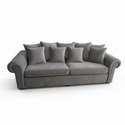 Canapé 3 places Chesterfield Revêtement Classique Canapés Trois Places Canapés en Tissu