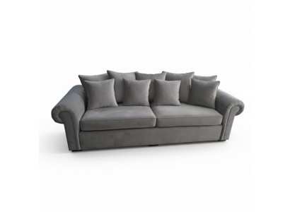 Canapé 3 places Chesterfield Revêtement Classique Canapés Trois Places Canapés en Tissu