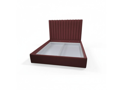Lit capitonné Chesterfield Double Lits d'hôtel Chambre 180x200cm