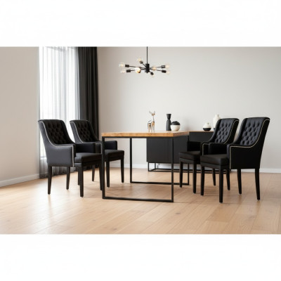 Table Table à manger Cuisine Moderne Extensible Table en bois Tables en bois