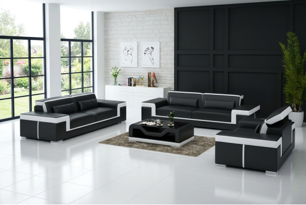 Conception Canapé en Cuir Canapé Tissu Canapés Canapés Trois Places 3 Places Siège de Salon Neuf