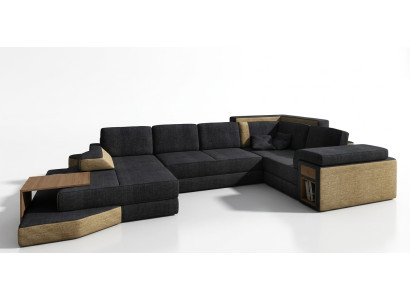Canapé d'angle luxueux pour le salon en forme de U Découvrez un design fantastique