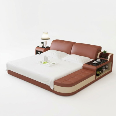 Ensemble de revêtement de salon en cuir avec canapé, divan, ensemble de sièges 3+2+2 sofa