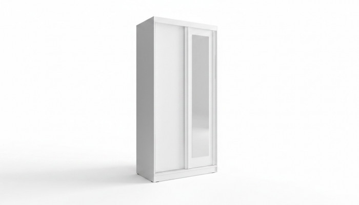 Conception Garde-robe Vêtements Armoires Coulissantes Bois Portes Flottantes Armoire 100cm