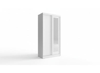 Conception Garde-robe Vêtements Armoires Coulissantes Bois Portes Flottantes Armoire 100cm