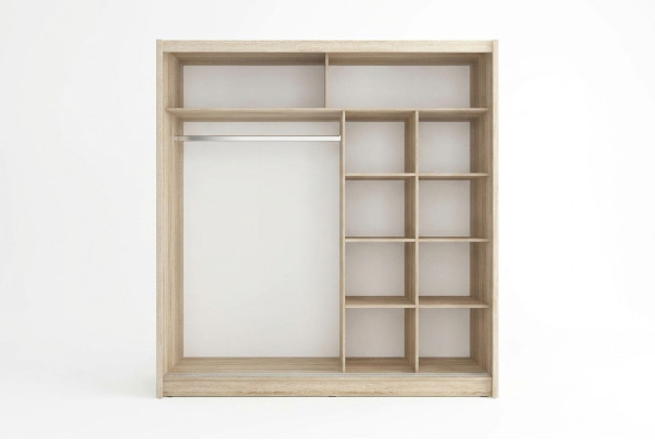 Étagères polyvalentes Armoire Étagère décorative Rangement Vêtements Armoires 200 cm