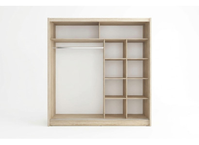Étagères polyvalentes Armoire Étagère décorative Rangement Vêtements Armoires 200 cm