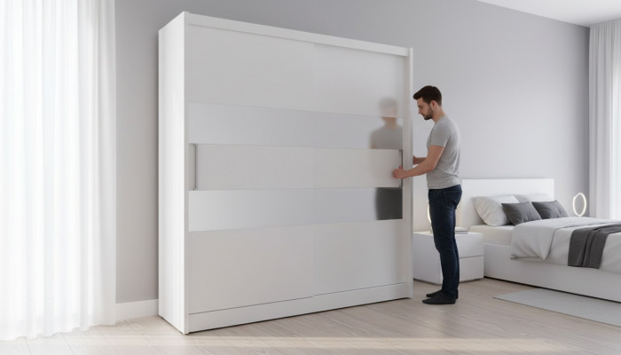 Étagères polyvalentes Armoire étagère Armoires à vêtements 200 cm nouveau Portemanteau