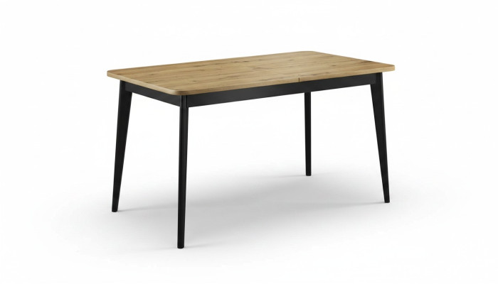 Table à manger en bois moderne, table en bois, table de salle à manger, tables en bois, salle à manger extensible