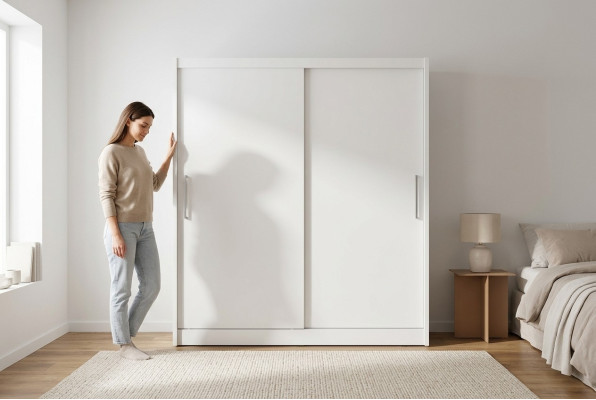 Étagères polyvalentes Étagère de garde-robe de 200 cm Armoire de rangement de garde-robe