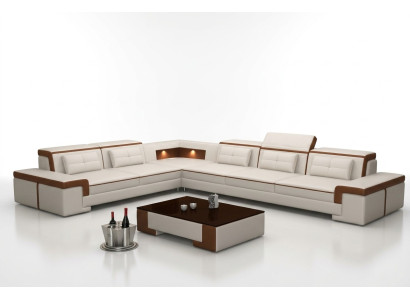 canapé en L exclusif Design moderne pour des espaces de vie élégants