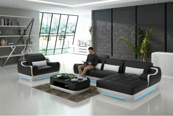 Canapé 3 places canapé trois places canapés multifonctions meubles de luxe canapé design