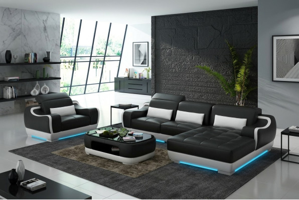 Canapé 3 places canapé trois places canapés multifonctions meubles de luxe canapé design