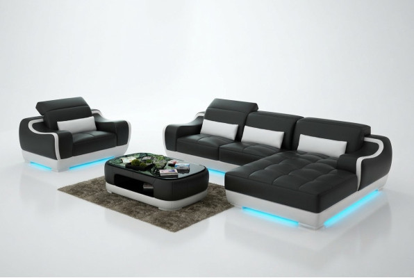 Canapé 3 places canapé trois places canapés multifonctions meubles de luxe canapé design