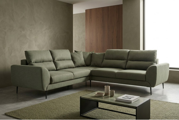 Canapé d'angle Canapé d'angle avec fonction de couchage Canapé Paysage de vie Sofa Canapés