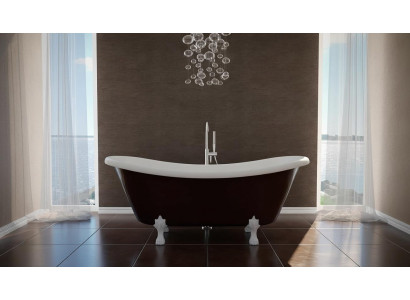 Baignoire autoportante exclusive en acrylique bain 190x77