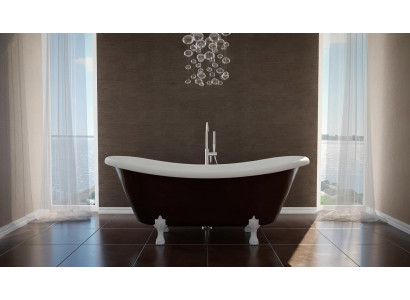 Baignoire autoportante exclusive en acrylique bain 190x77