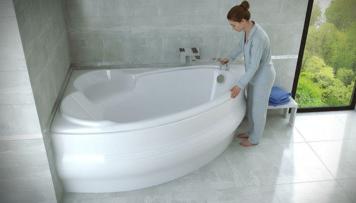 Coin Baignoire Bains Baignoires Baignoire autonome exclusive Baignoire acrylique