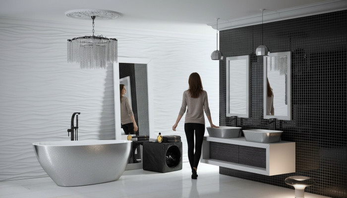 Baignoires LUXE Design Baignoire Autoportante Bain Moderne