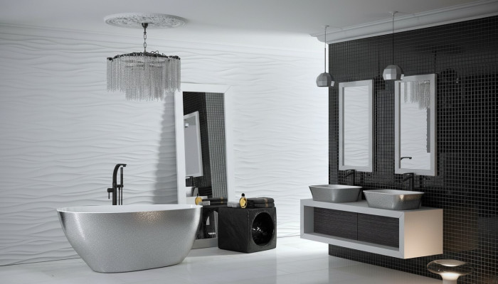 Baignoires LUXE Design Baignoire Autoportante Bain Moderne