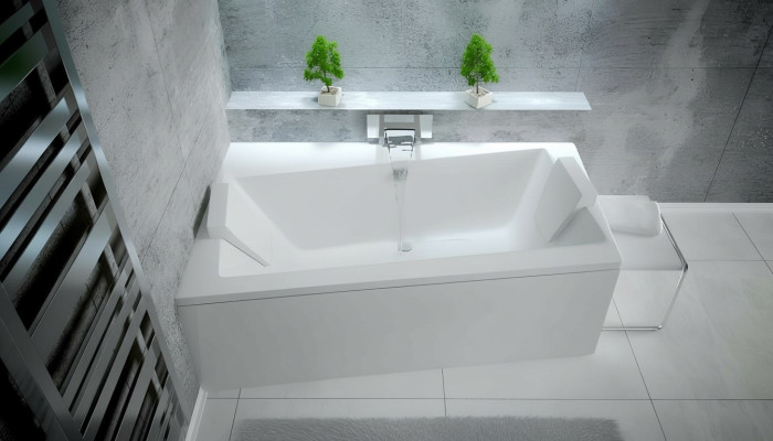 Baignoire d'angle Baignoires Baignoire autonome exclusive Baignoire acrylique décorative