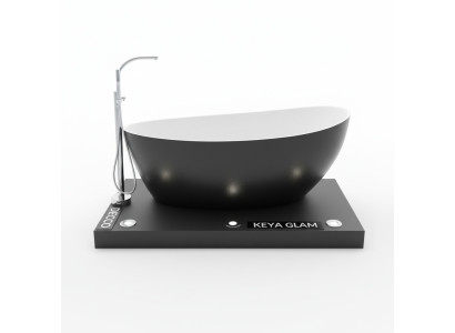 Baignoire autoportante Baignoire sur pieds Douche de baignoire Piscine Bain douche