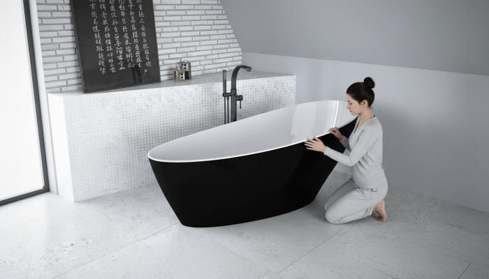 Baignoires Baignoire ovale Baignoire design Baignoire autoportante Salle de bain moderne