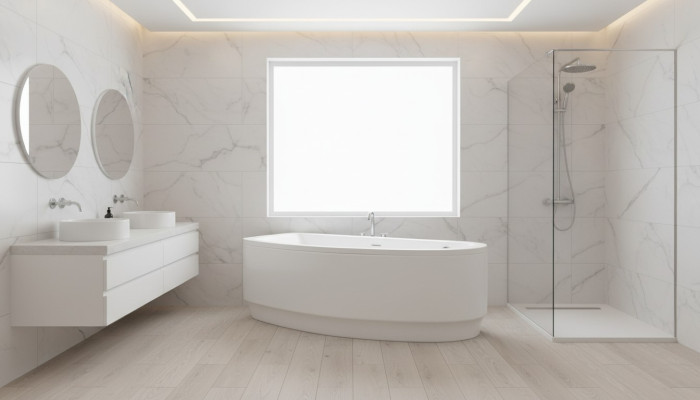 Baignoire d'angle design Baignoire d'angle en acrylique Moderne Baignoires décoratives Tubs
