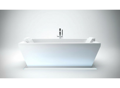 Baignoire de luxe Rectangulaire Baignoire Autoportante Baignoire de Salle de Bains