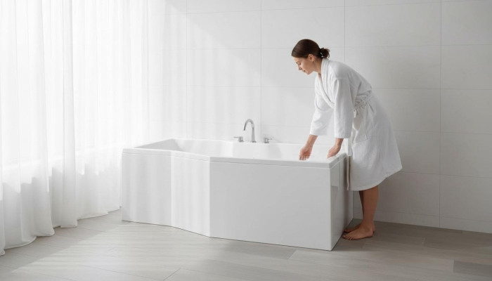 Conception de baignoire autoportante Baignoire autoportante Salle de bain
