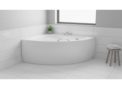 Une baignoire d'angle non sculptée conçoit des baignoires de coin pour les salles de bains.