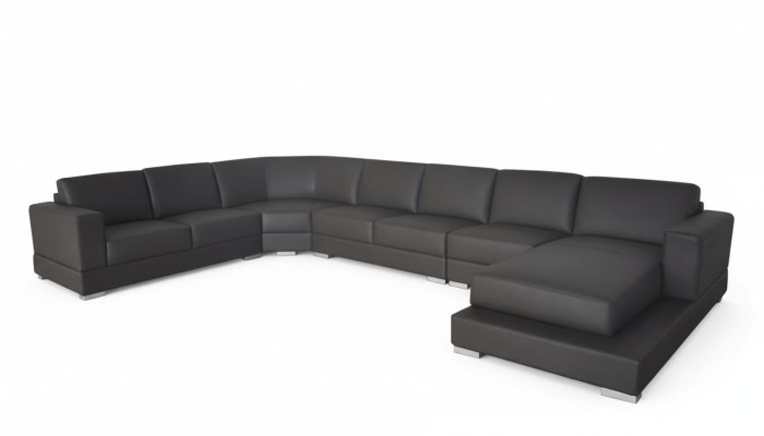 Conception Canapé d'angle Siège Rembourrage Suite Paysage Mobilier Moderne Canapés avec USB nouveau