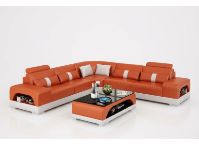 Moderne Eckgarnitur Ecksofa Eckcouch Wohnlandschaft L-Form XXL Sofa mit USB neu