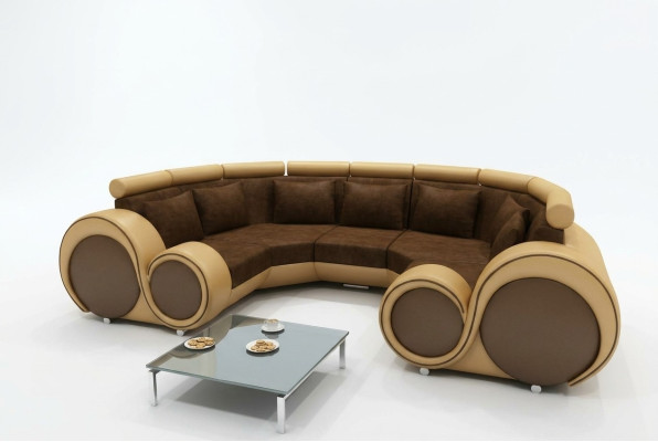 Designer de paysage vivant sofa textile canapé + ensemble de rembourrage USB en microfibre XXL