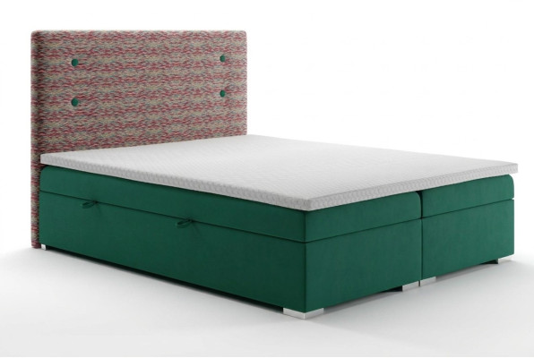 Boîte à ressort Lit Fonction Hôtel Double Ensemble Complet Surmatelas Matelas Lits Boîte