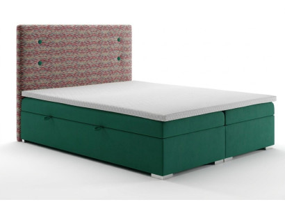 Boîte à ressort Lit Fonction Hôtel Double Ensemble Complet Surmatelas Matelas Lits Boîte