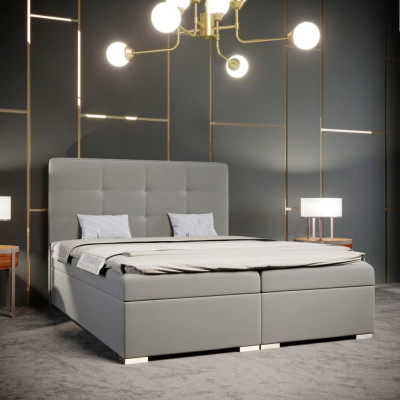 Lit boxspring Chesterfield hôtel double set complet matelas surmatelas lits neufs
