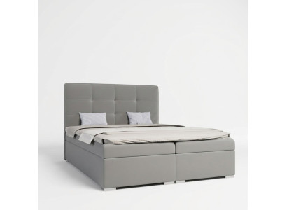 Lit boxspring Chesterfield hôtel double set complet matelas surmatelas lits neufs