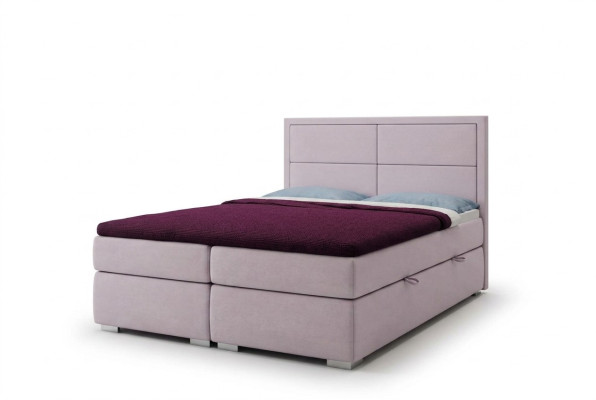 Lit Boxspring Hôtel Double Ensemble Complet Matelas Surmatelas Lits Fonction Boîte