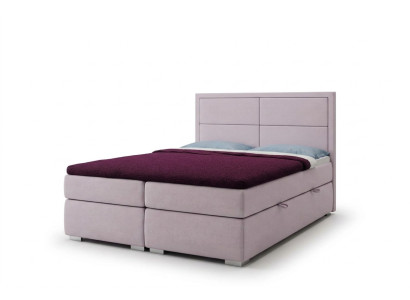 Lit Boxspring Hôtel Double Ensemble Complet Matelas Surmatelas Lits Fonction Boîte