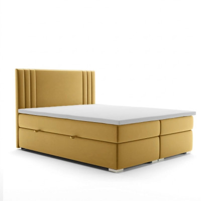 Lit Boxspring Double complet Ensemble Matelas Topper Lits Fonction Boîte Hotel
