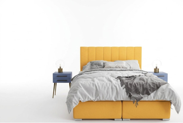 Box Spring lit double Ensemble complet de l'hôtel Surmatelas Lits Fonction