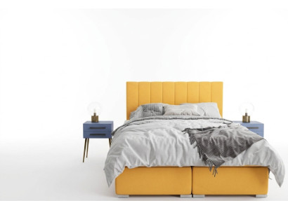 Box Spring lit double Ensemble complet de l'hôtel Surmatelas Lits Fonction