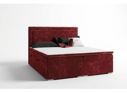 Boîte de lit Hôtel Lit double Lits de luxe Rembourrage 90/100/120/160/180x200cm