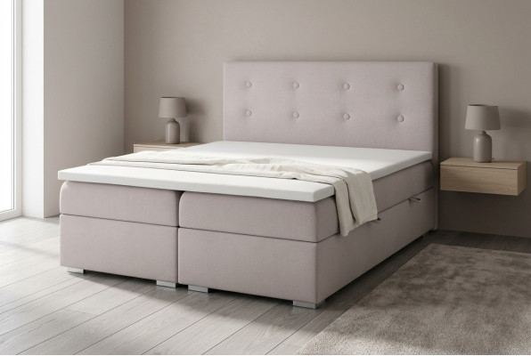 Fonction de boîte de lit Boîte de ressorts Hôtel Double Ensemble complet surmatelas Matelas Lits