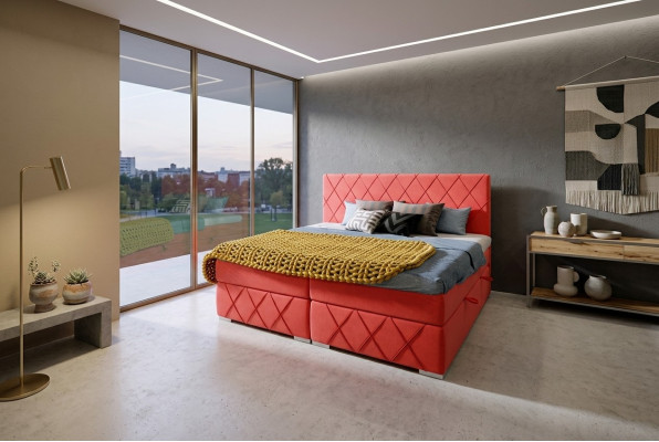 Excellent sommier tapissier double moderne pour la chambre