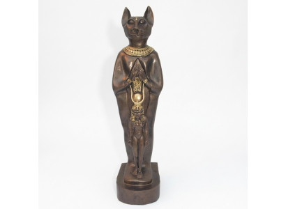 Sculpture Égypte Déesse Chat Bastet Statues Statue Égyptienne Figures Pharaon