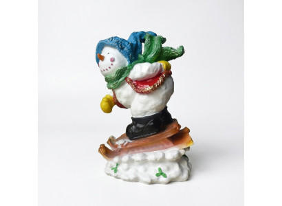 Schneemann Figur Statue Deko Figuren Deko Skulptur 40cm Winter Neu Statuen Neu