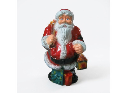 Weihnachtsmann Figur Statue Deko Figuren Dekoration Nikolaus Skulptur 59cm Neu