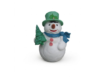 Schneemann Figur Statue Deko Figuren Deko 32cm Winter Neu Statuen Neu Skulptur